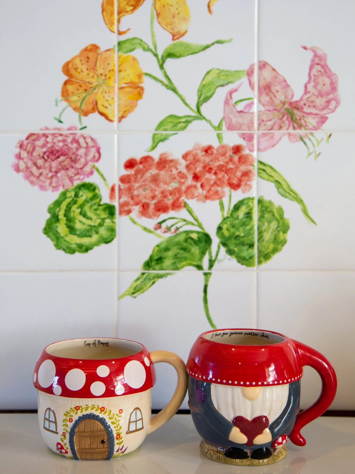 Folk Art Coffee Mug - Nate The Gnome