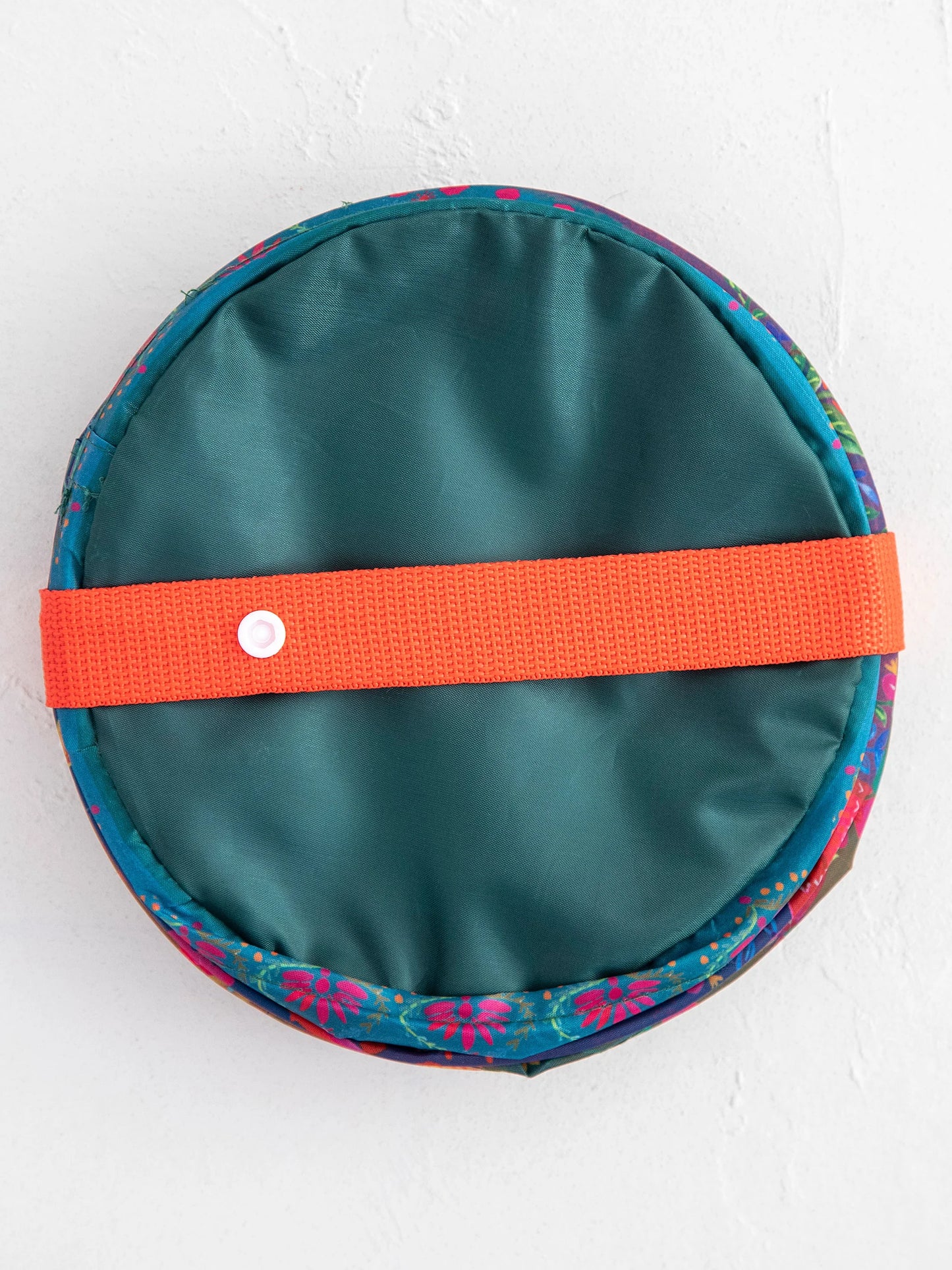 Pop-Up Car Trash Can - Floral Border