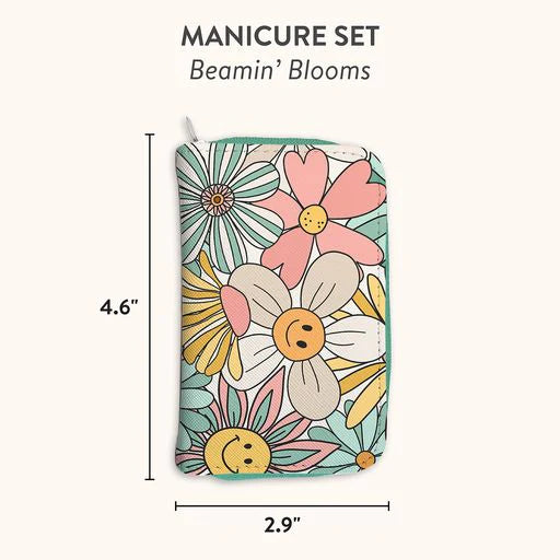 BEAMIN' BLOOMS MANICURE SET