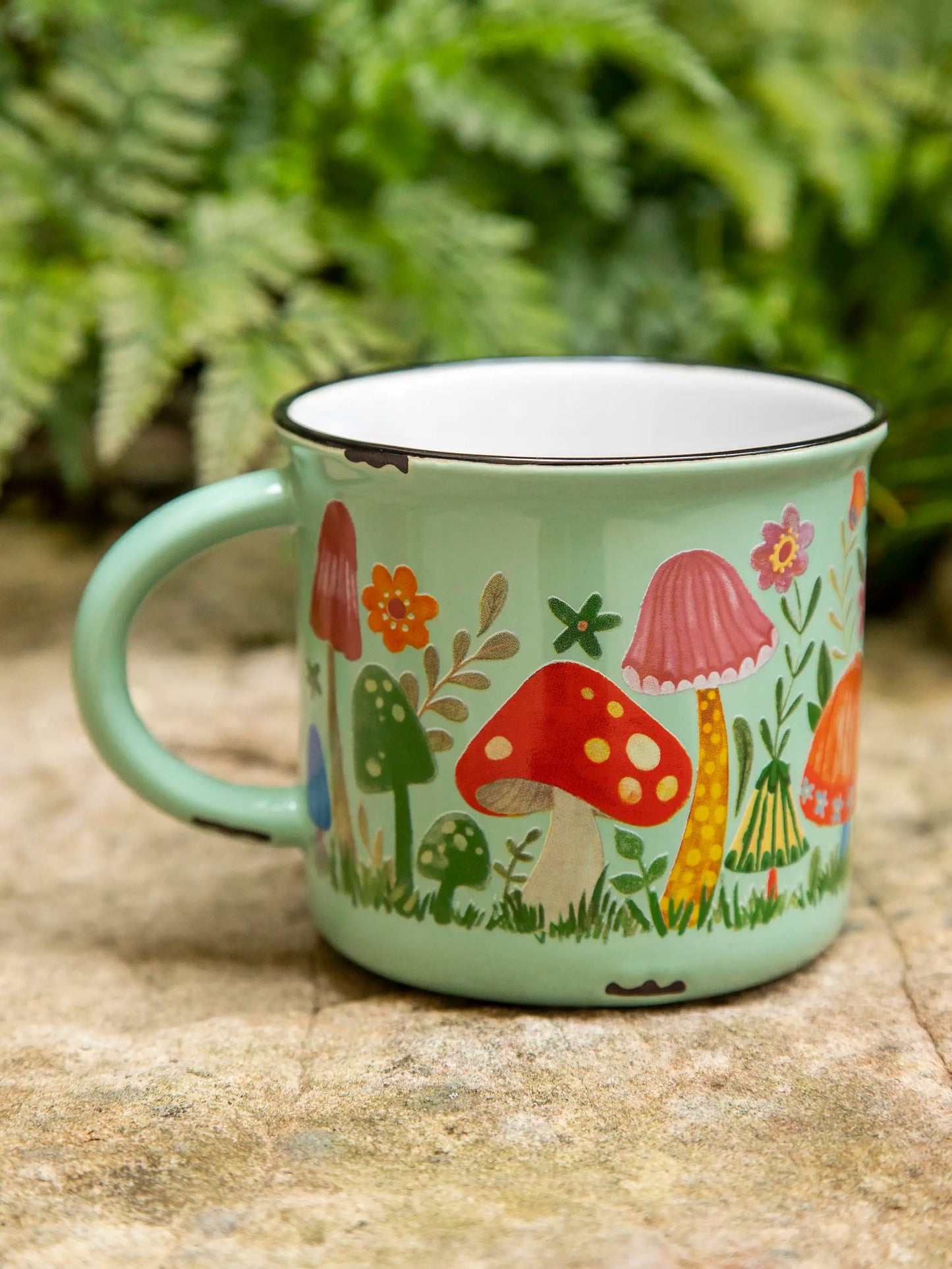 Camp Coffee Mug - Mushroom