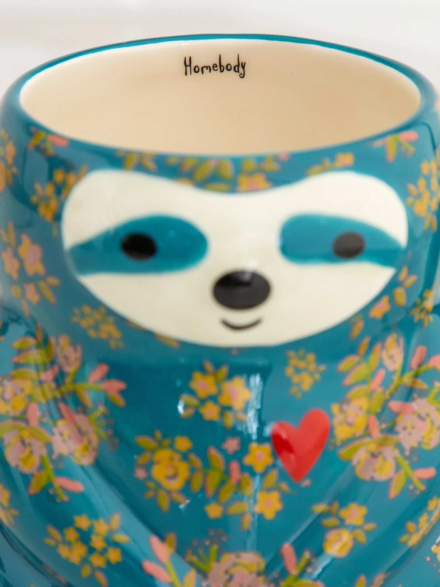 Folk Art Coffee Mug - Sylvia The Sloth
