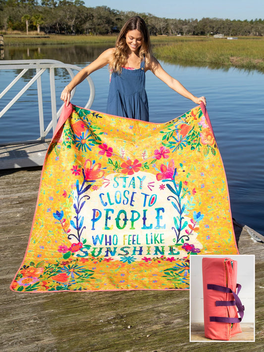 XL Water Resistant Picnic Blanket - Stay Close